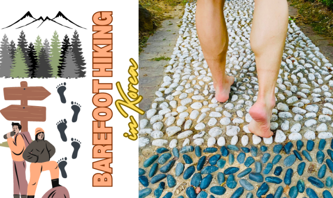 Connecting with nature, reducing stress via barefoot hiking